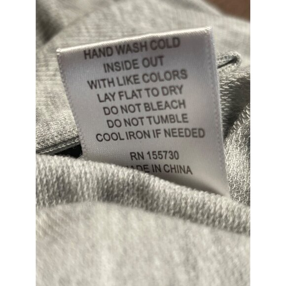 Jane Delancey Womens Gray Love Graphic Sweatshirt Size 2XL Vanentines Day - Picture 6 of 6